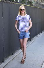 KATE BOSWORTH in Denim Shorts Out in Beverly Hills