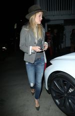 KATE HUDSON Celebrates Her 36th Birthday at Giorgio Baldi in Los Angeles 04/19/2015