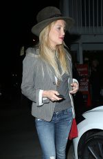 KATE HUDSON Celebrates Her 36th Birthday at Giorgio Baldi in Los Angeles 04/19/2015