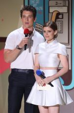 KATE MARA at 2015 MTV Movie Awards in Los Angeles