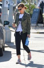KATE MARA Leaves a Gym in Los Angeles