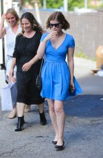 KATE MARA Leaves a Salon in West Hollywood 04/29/2015