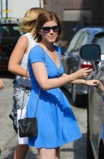 KATE MARA Leaves a Salon in West Hollywood 04/29/2015