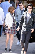 KATE MARA Out for Lunch in Los Angeles