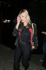 KATE MOSS Leaves Chiltern Fire House in London