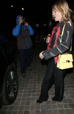 KATE MOSS Leaves Chiltern Fire House in London