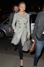 KATE UPTON at Chiltern Firehouse in London