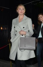 KATE UPTON at Chiltern Firehouse in London