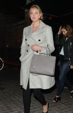 KATE UPTON at Chiltern Firehouse in London