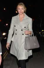 KATE UPTON at Chiltern Firehouse in London
