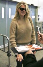 KATE UPTON at Vancouver International Airport 04/28/2015