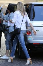 KATE UPTON in Jeans Out and About in Beverly Hills