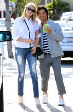 KATE UPTON in Jeans Out and About in Beverly Hills