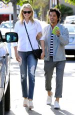 KATE UPTON in Jeans Out and About in Beverly Hills
