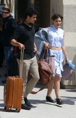 KATHARINE MCPHEE Arrives at Burbank Airport