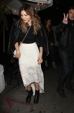 KATHARINE MCPHEE Leaves Chateau Marmont in West Hollywood