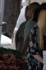KATHERINE MCNAMARA at Farmers Market in Studio City