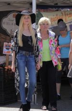 KATHERINE MCNAMARA at Farmers Market in Studio City