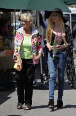 KATHERINE MCNAMARA at Farmers Market in Studio City