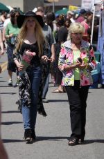 KATHERINE MCNAMARA at Farmers Market in Studio City