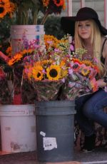 KATHERINE MCNAMARA at Farmers Market in Studio City