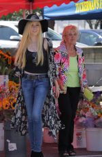 KATHERINE MCNAMARA at Farmers Market in Studio City