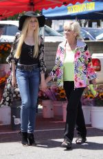 KATHERINE MCNAMARA at Farmers Market in Studio City