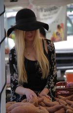 KATHERINE MCNAMARA at Farmers Market in Studio City