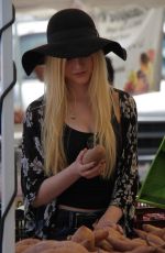 KATHERINE MCNAMARA at Farmers Market in Studio City