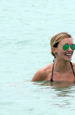 KATIE CASSIDY in Bikini at a Beach in Miami 04/21/2015