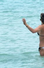KATIE CASSIDY in Bikini at a Beach in Miami 04/21/2015