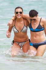 KATIE CASSIDY in Bikini at a Beach in Miami 04/22/2015