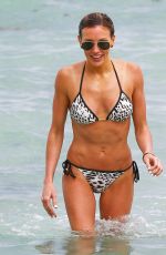 KATIE CASSIDY in Bikini at a Beach in Miami 04/22/2015