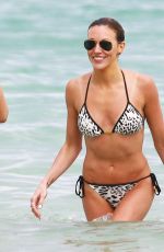 KATIE CASSIDY in Bikini at a Beach in Miami 04/22/2015