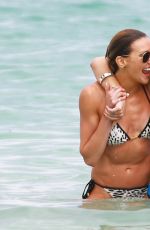 KATIE CASSIDY in Bikini at a Beach in Miami 04/22/2015