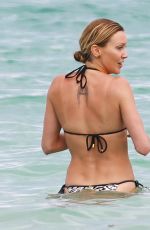 KATIE CASSIDY in Bikini at a Beach in Miami 04/22/2015