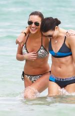 KATIE CASSIDY in Bikini at a Beach in Miami 04/22/2015