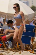 KATIE CASSIDY in Bikini at a Beach in Miami 04/25/2015