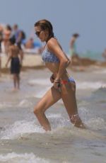 KATIE CASSIDY in Bikini at a Beach in Miami 04/25/2015