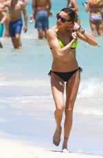 KATIE CASSIDY in Bikini at a Beach in Miami
