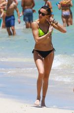 KATIE CASSIDY in Bikini at a Beach in Miami