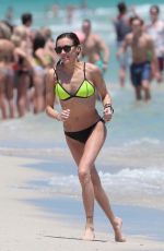 KATIE CASSIDY in Bikini at a Beach in Miami