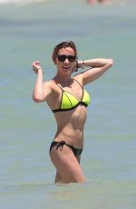 KATIE CASSIDY in Bikini at a Beach in Miami