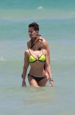 KATIE CASSIDY in Bikini at a Beach in Miami