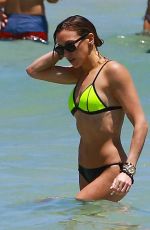 KATIE CASSIDY in Bikini at a Beach in Miami