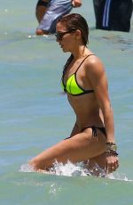 KATIE CASSIDY in Bikini at a Beach in Miami