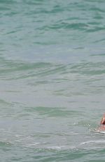 KATIE CASSIDY in Bikini on the Beach in Miami 04/20/2015
