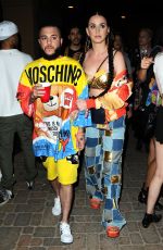 KATY PERRY at Jeremy Scott and Moschino