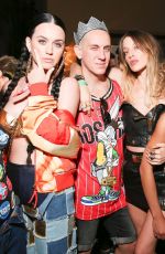 KATY PERRY at Jeremy Scott and Moschino