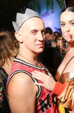 KATY PERRY at Jeremy Scott and Moschino